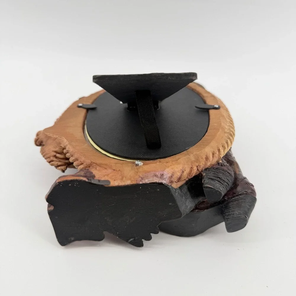Western Cowboy Country Picture Frame Unisex OS‎ Brown Rope Boots Hat Rifle 3D